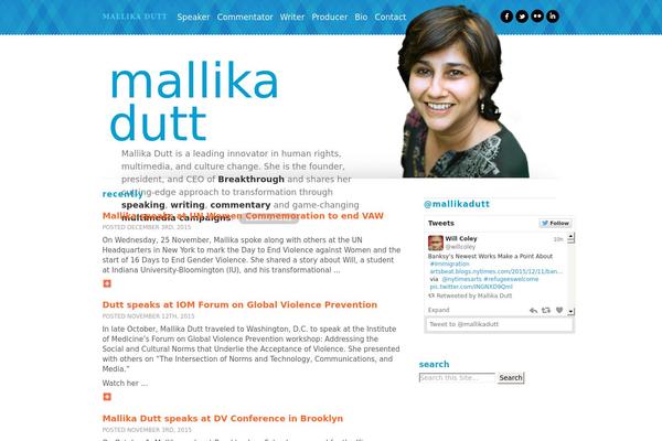mallikadutt.com site used Mallikadutt-2012