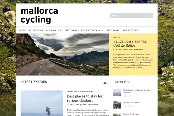 mallorcacycling.co.uk site used Mallorcacycling