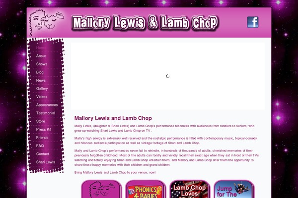 mallorylewisandlambchop.com site used Lambchop