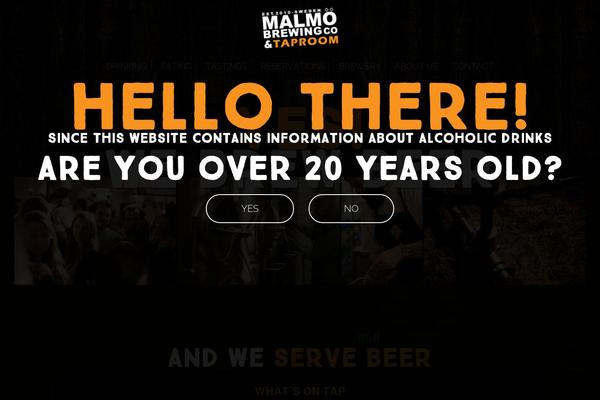 malmobrewing.com site used Malmobrygghus