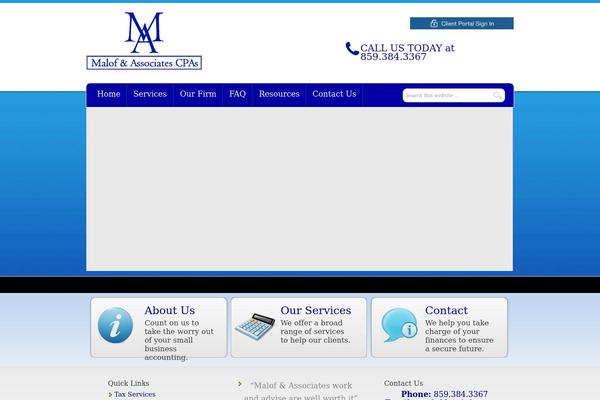 malofcpa.com site used Malof