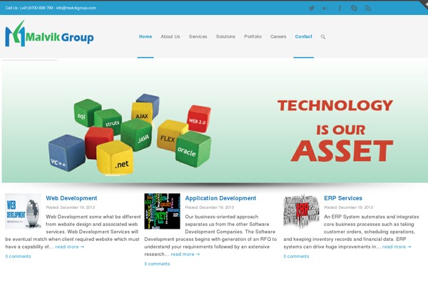 Clinico website example screenshot
