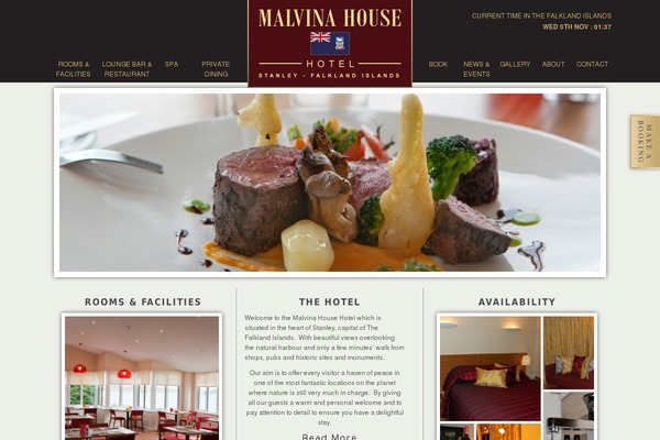 malvinahousehotel.com site used Advantec