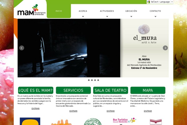 mam.com.uy site used Template-vuce