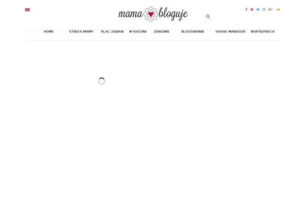 mama-bloguje.com site used The Voux