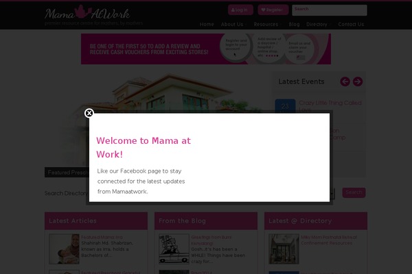 mamaatwork.my site used Maw