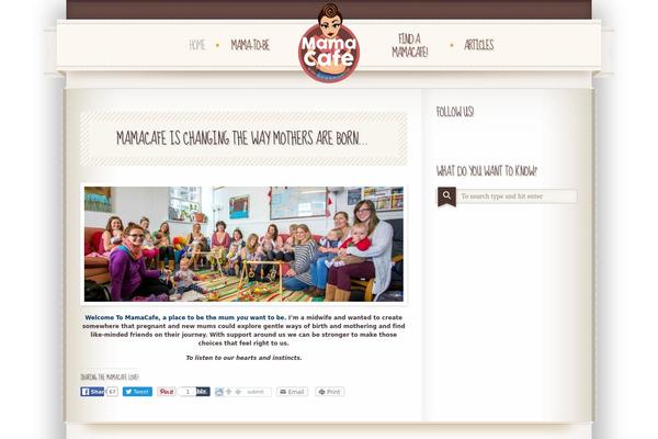 Retro theme site design template sample