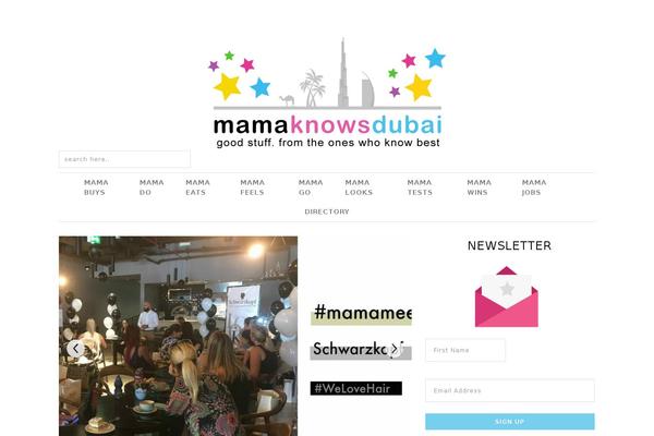 mamaknowsdubai.com site used Mkdv2