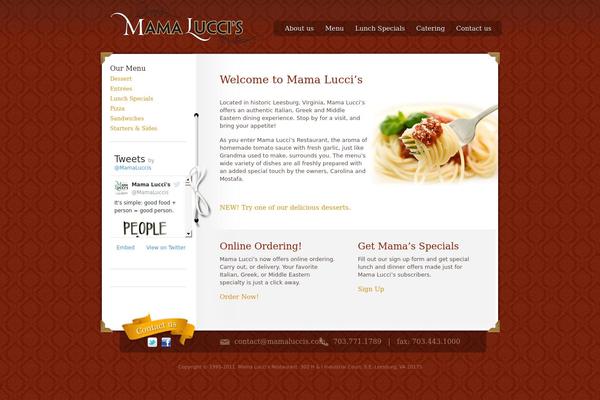 mamaluccis.com site used Bonapetit