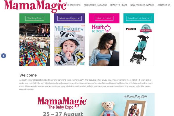 mamamagic.co.za site used Flickerleap