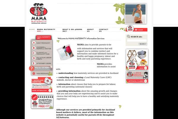 mamamaternity.co.nz site used Digg3