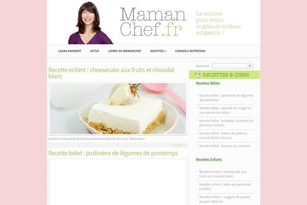 mamanchef.fr site used Aggregate