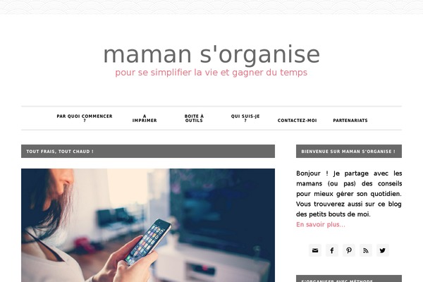 mamansorganise.com site used Hello_coach