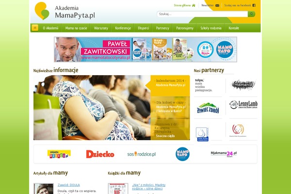 mamapyta.pl site used Yourself