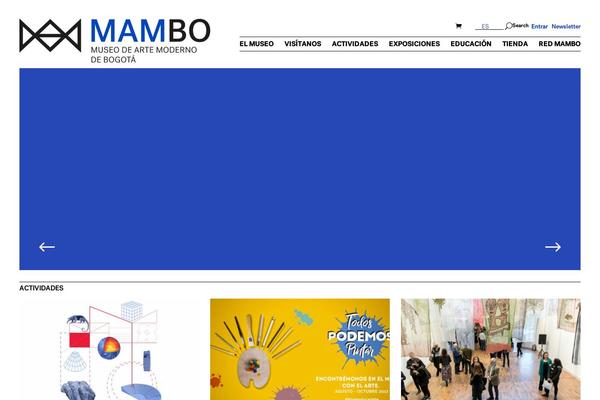 Site using Mambo-widget-social plugin