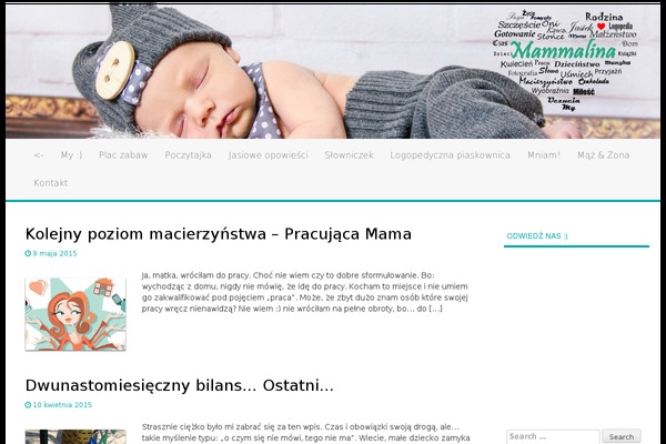 mammalina.pl site used Blogzilla