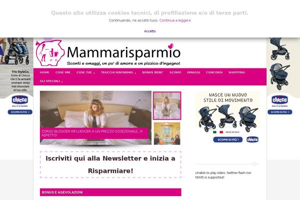 mammarisparmio.it site used Mammarisparmio