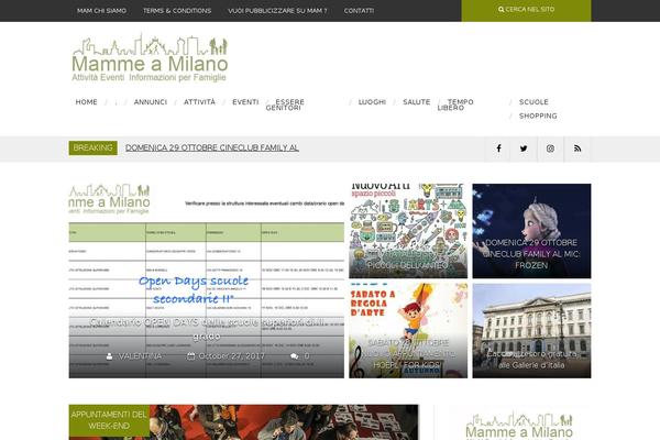 Aqueduct theme site design template sample