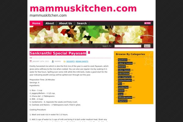 Fancy theme site design template sample