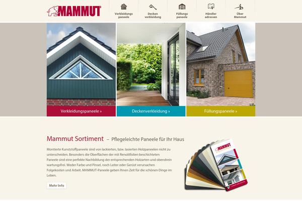 mammutpaneele.de site used Mammut