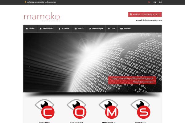 mamoko.com site used Grandon