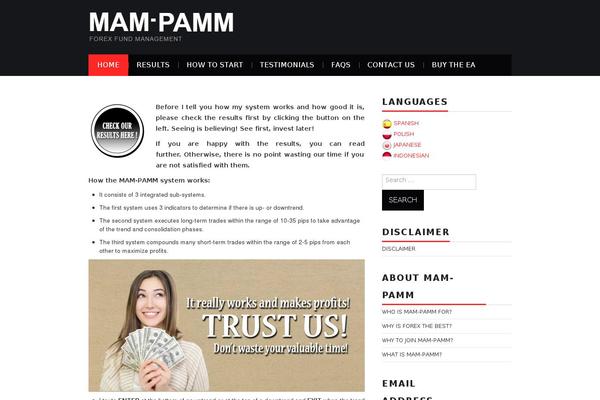 mampamm.com site used Hiero