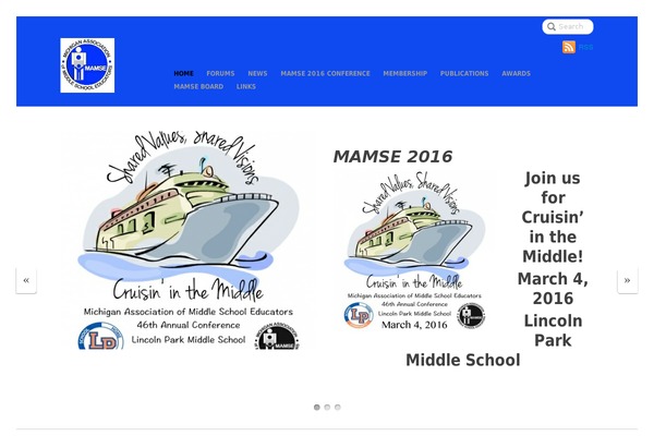 mamse.org site used OnePress