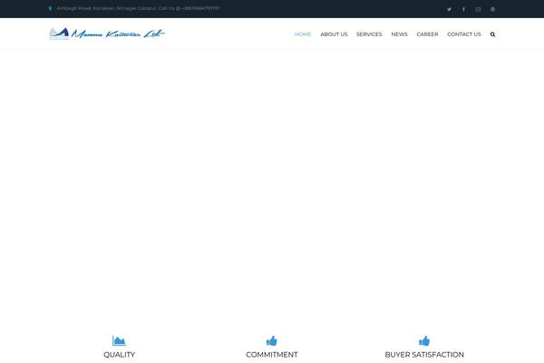 Industrial theme site design template sample