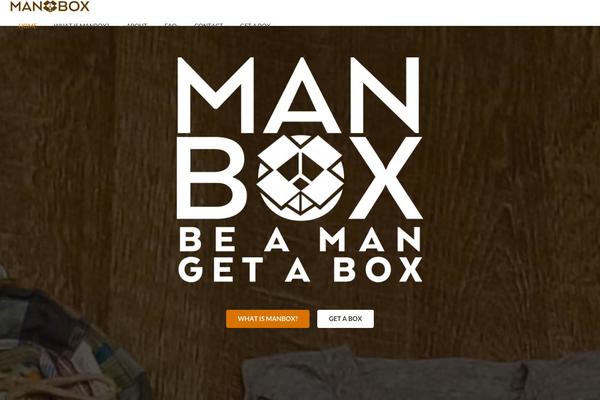 Impreza theme site design template sample