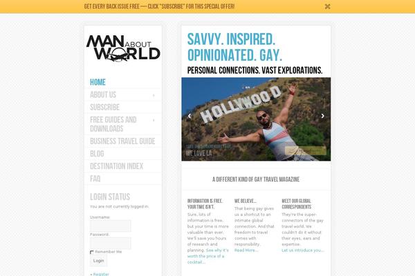 manaboutworld.com site used White Noise