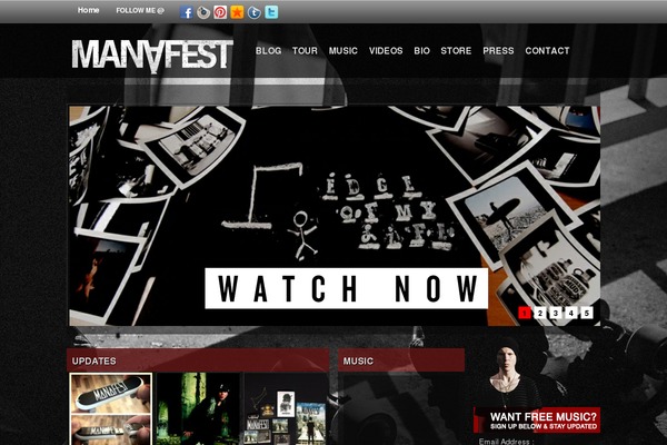 manafest.ca site used Interfaces-2.0