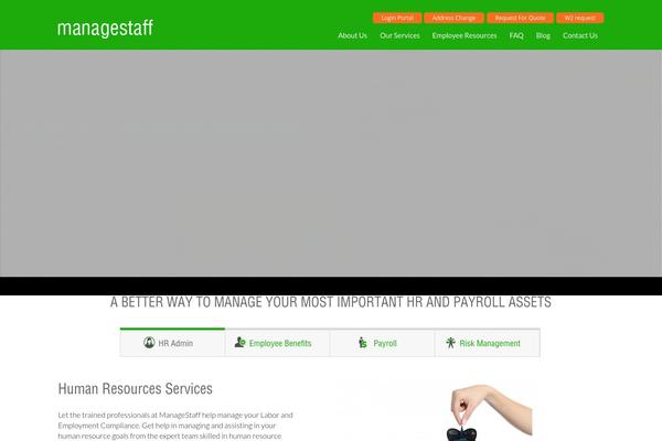 managestaff.com site used Manage-staff