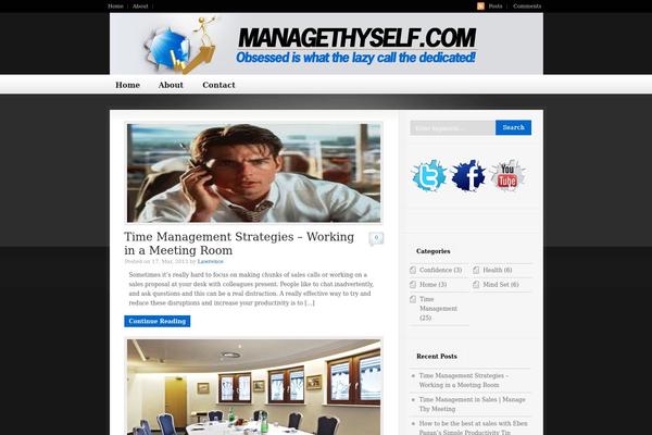 Busy Bee theme site design template sample
