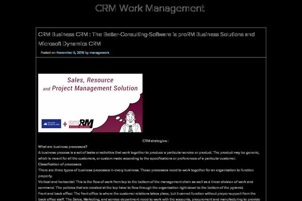 managework.org site used Mobile Friendly