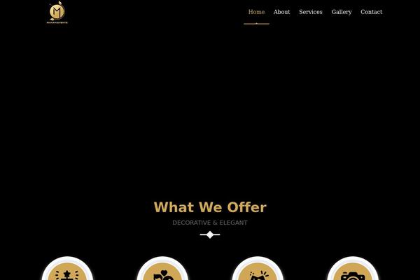 mananevents.com site used Manan