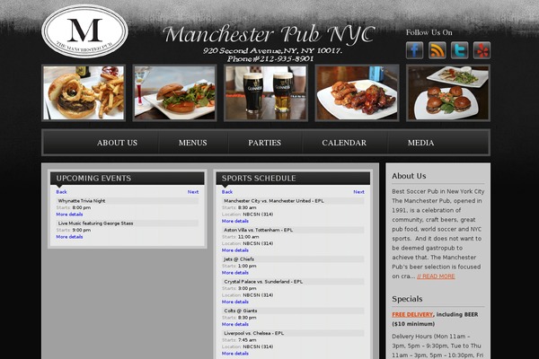 manchesterpubnyc.com site used Manchester