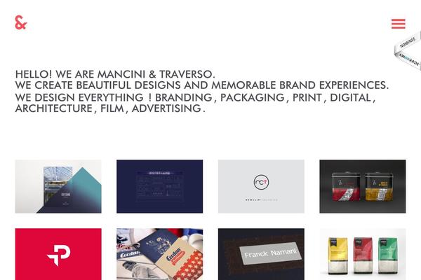 mancini theme websites examples