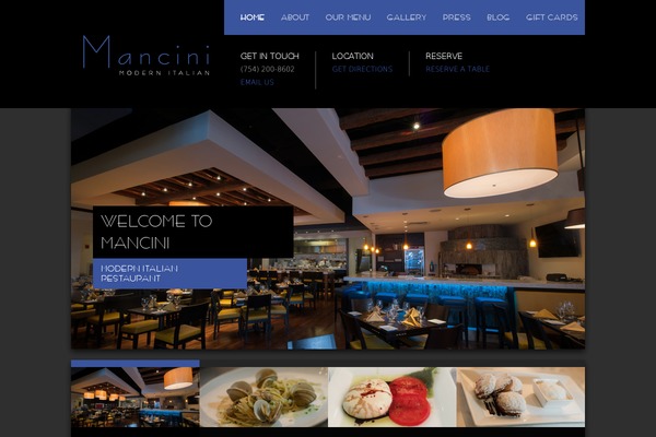 mancinilasolas.com site used Mancinirestaurant