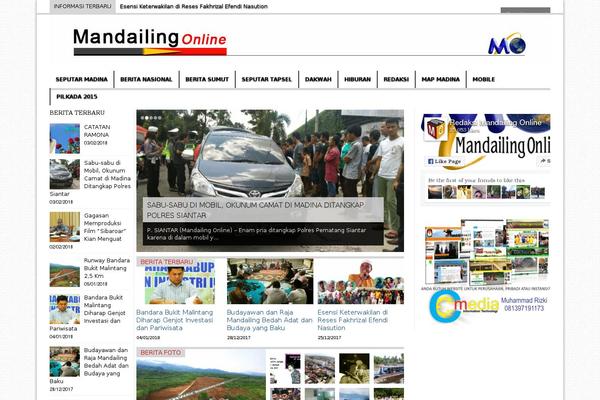 mandailingonline.com site used Cmedia-3