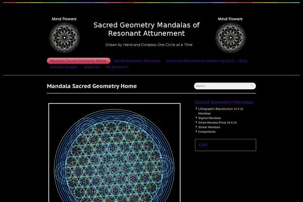 mandalasacredgeometry.com site used Statua