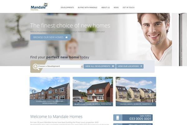 mandalehomes.com site used Mandale