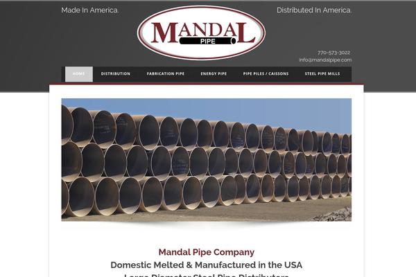 mandalpipe.com site used Mandal-theme