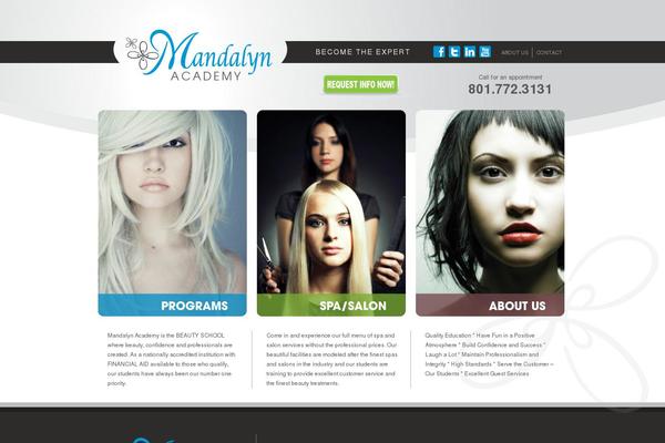 mandalynacademy.com site used Mandalyn