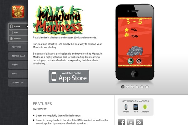 mandarinmadness.com site used Appifywp2.2