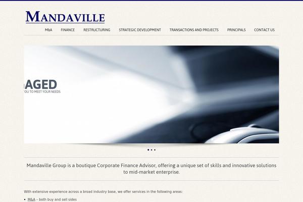 mandaville.com site used Theme43180