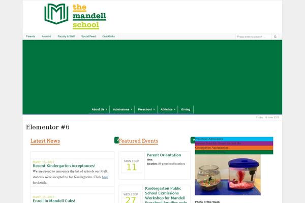 mandellschool.org site used Daily-child