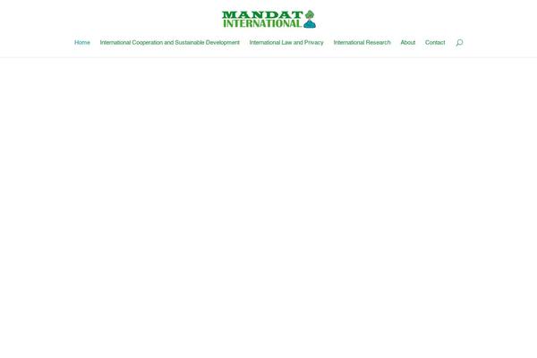 Divi theme site design template sample