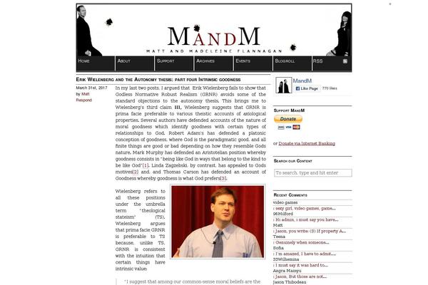 mandm.org.nz site used Cutline2.2