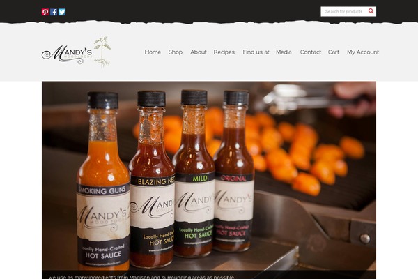 mandysmoodfoods.com site used Mandys