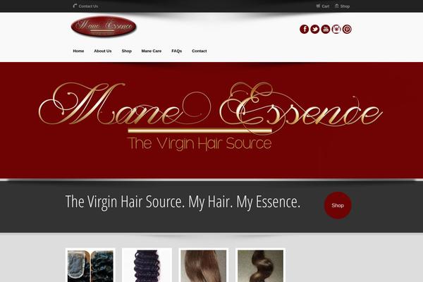 Couture theme site design template sample